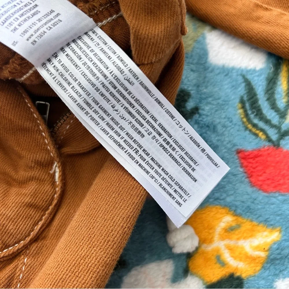 Abercrombie & Fitch utility jumpsuit in rust/brown - Picture 8 of 12